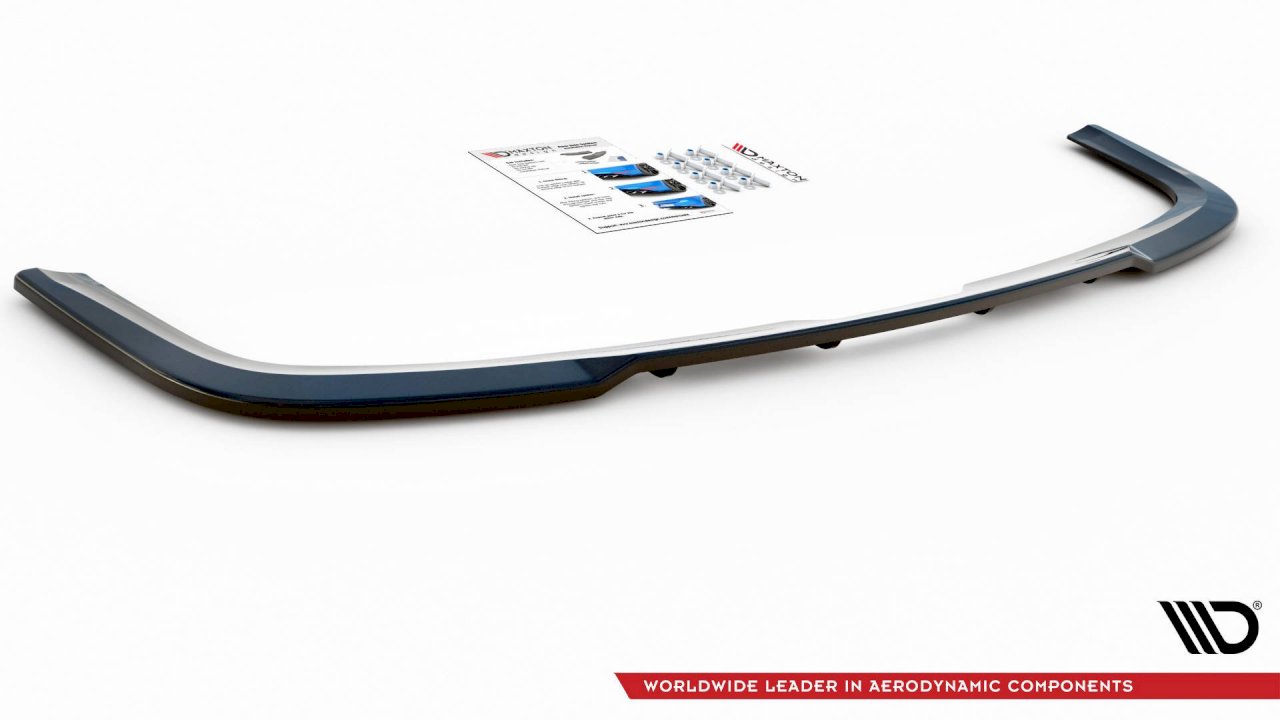 Maxton Design Central Rear Splitter for Volkswagen Caddy MK4 (2015-2020)