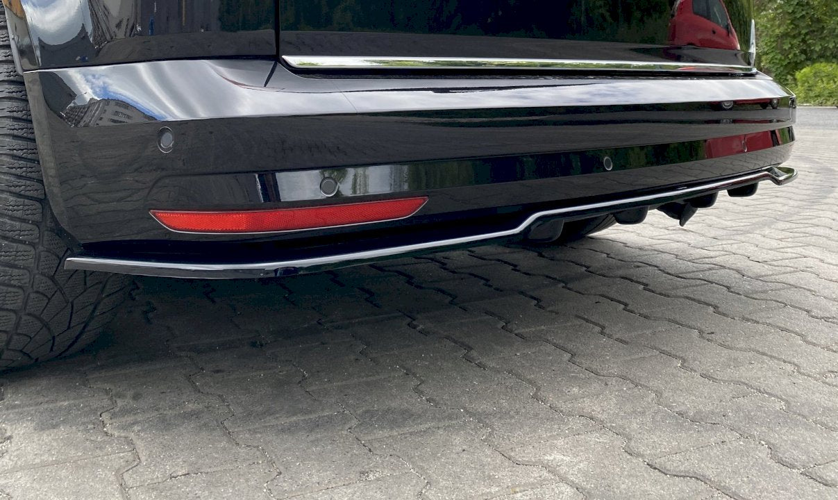 Maxton Design Central Rear Splitter for Volkswagen Caddy MK4 (2015-2020)