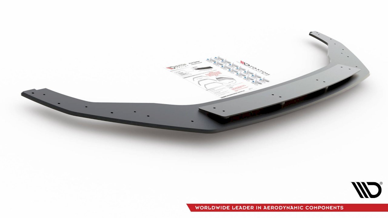 Maxton Design Racing Front Splitter For Volkswagen Golf MK7.5 R (2017-2020)