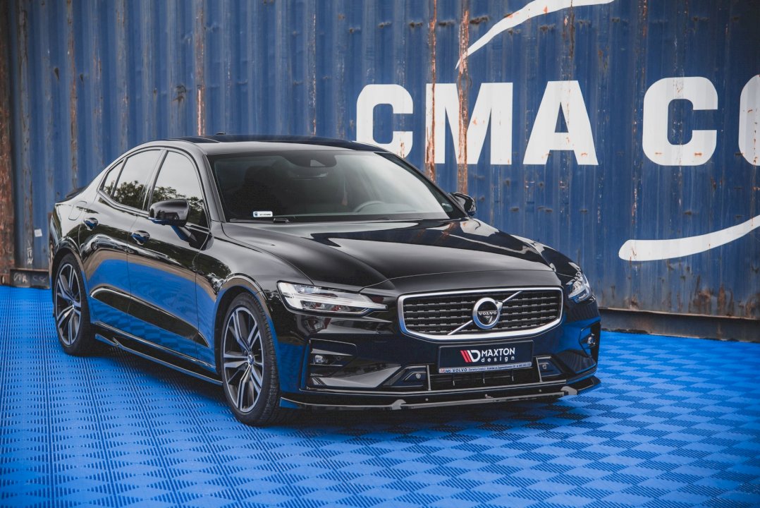Maxton Design Front Splitter V.1 for Volvo S60 R-Design MK3