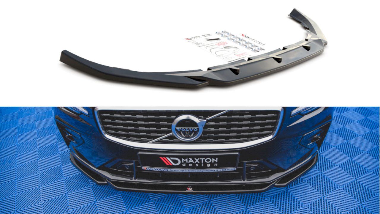 Maxton Design Front Splitter V.2 Volvo S60 R-Design MK3