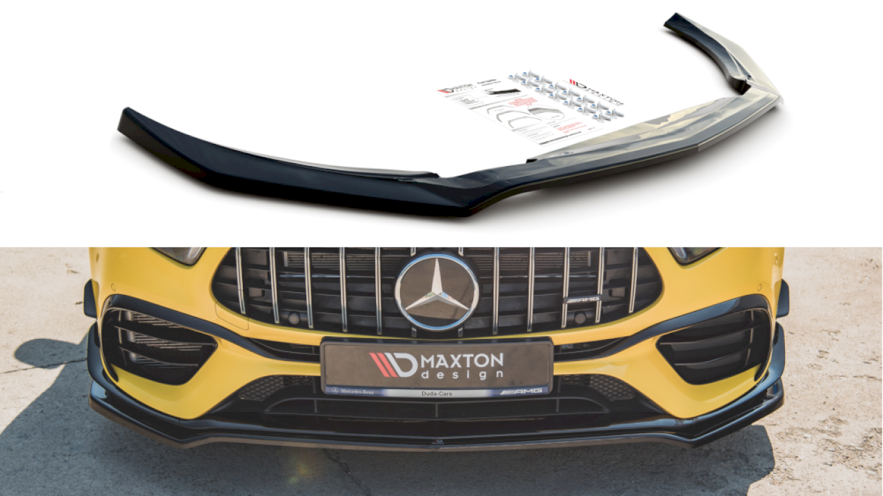 Maxton Design Front Splitter V.1 for Mercedes A45 S AMG W177 (2019+)