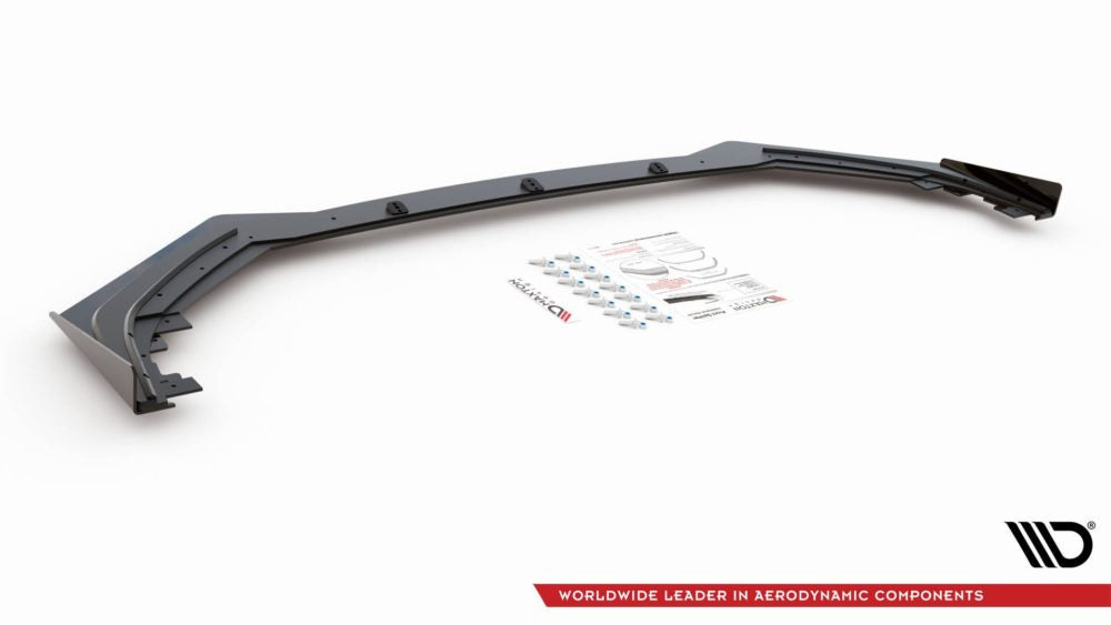Maxton Design Racing Durability Front Splitter (+Flaps) for Toyota GR Yaris Mk4 (2020+)