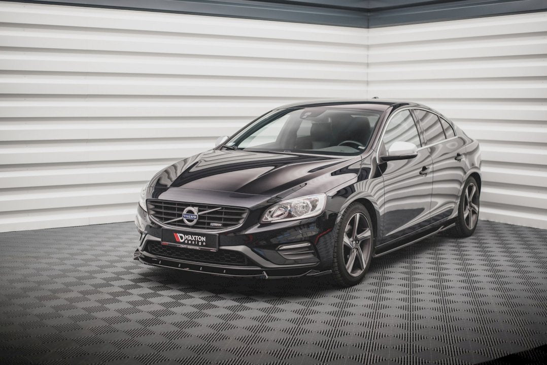 Maxton Design Front Splitter V.1 for Volvo S60 R-Design MK2