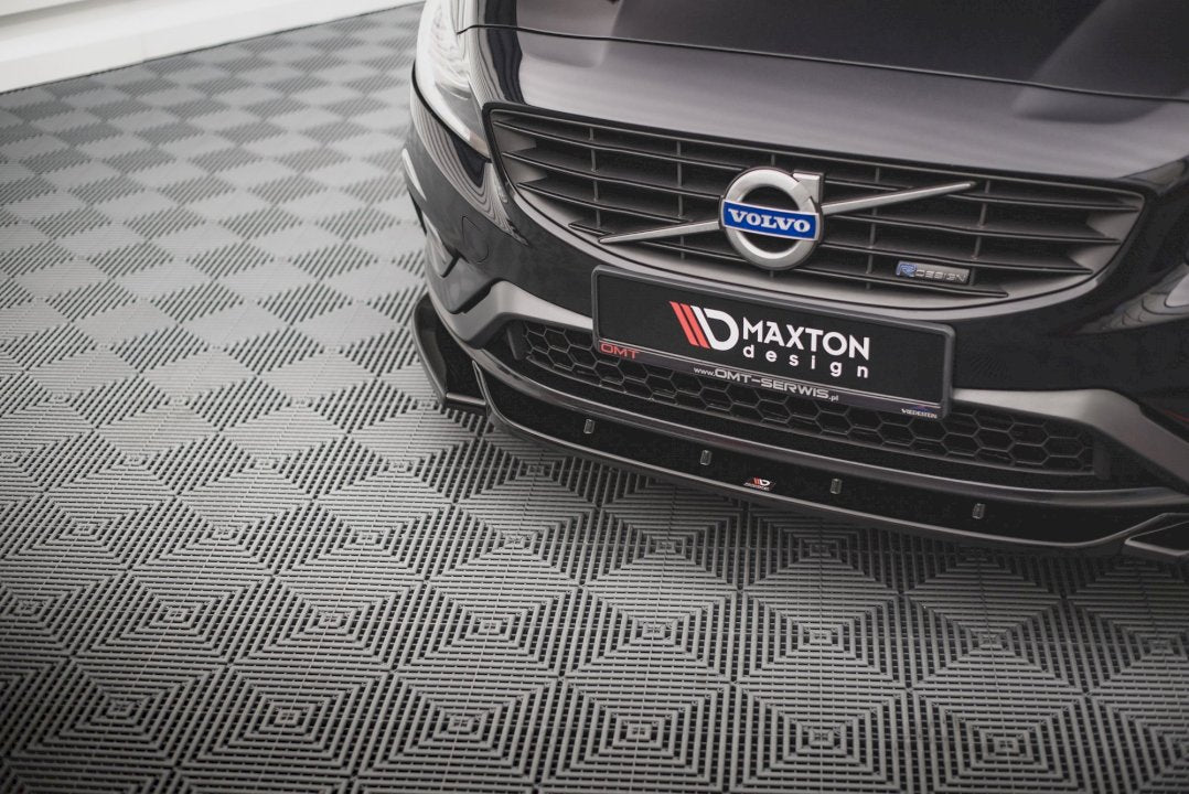 Maxton Design FRONT SPLITTER V2 VOLVO S60 R-DESIGN MK2