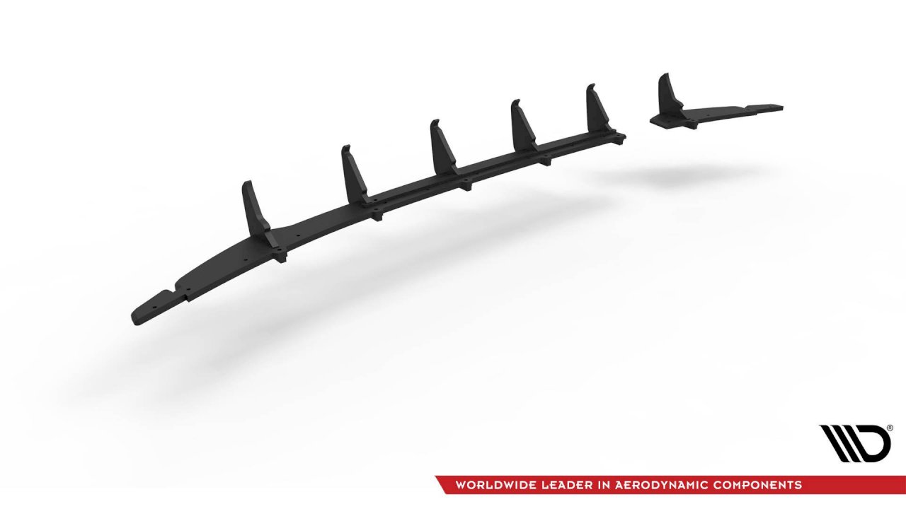 Maxton Design Racing Durability Rear Diffuser For Volkswagen UP GTI (2018+)