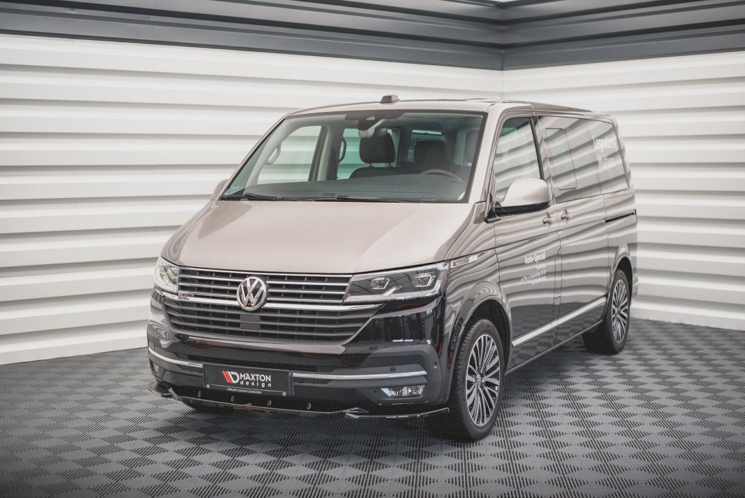 Maxton Design Front Splitter V.2 for Volkswagen T6 Facelift (2019-)