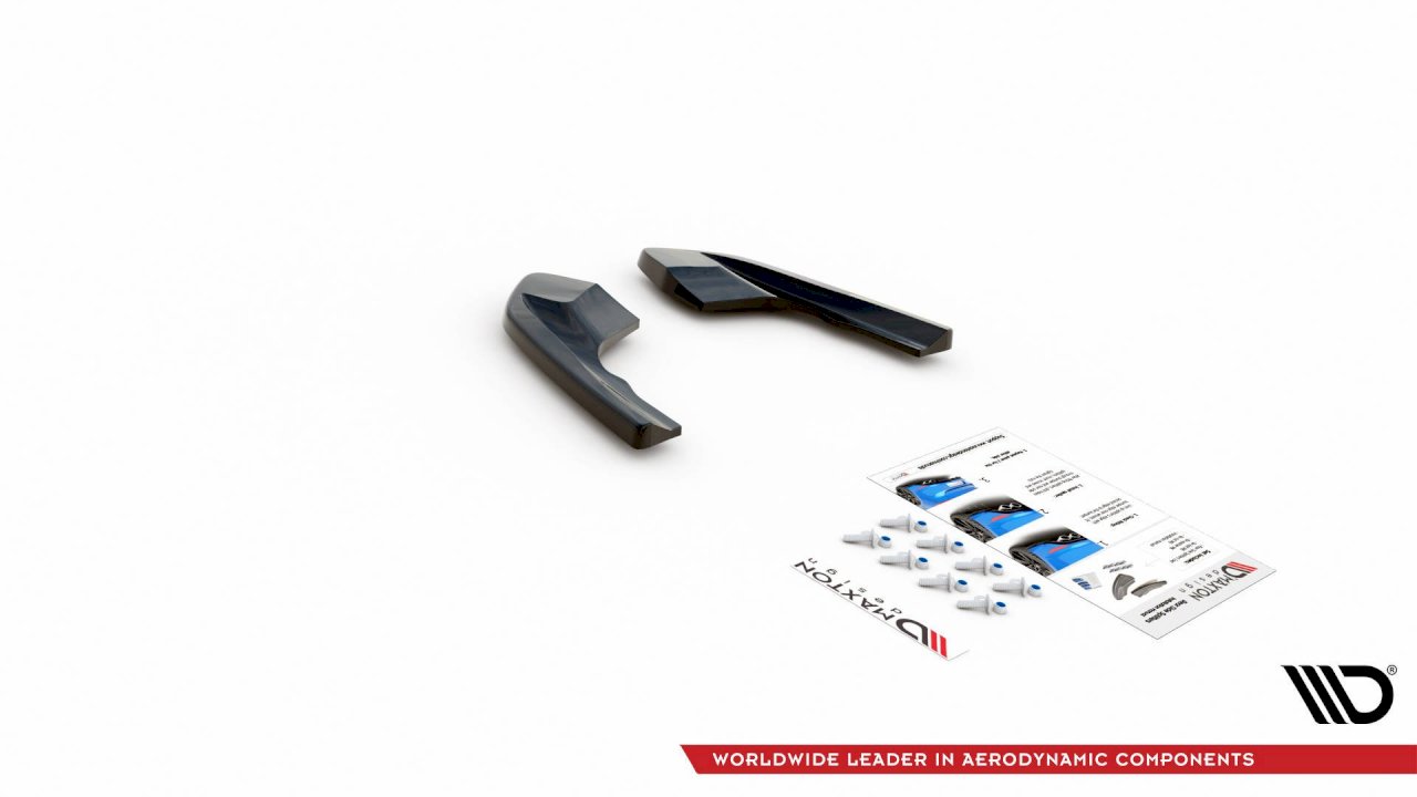 Maxton Design Rear Side Splitters/Spats For Volkswagen Golf MK8 R (2020+)