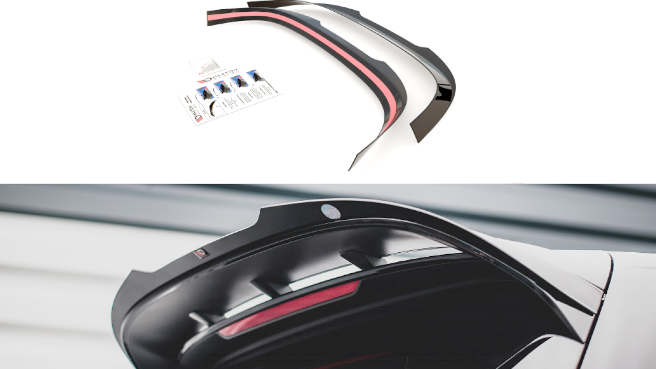 Maxton Design Spoiler Cap for Volkswagen Golf MK8 R (2020+)