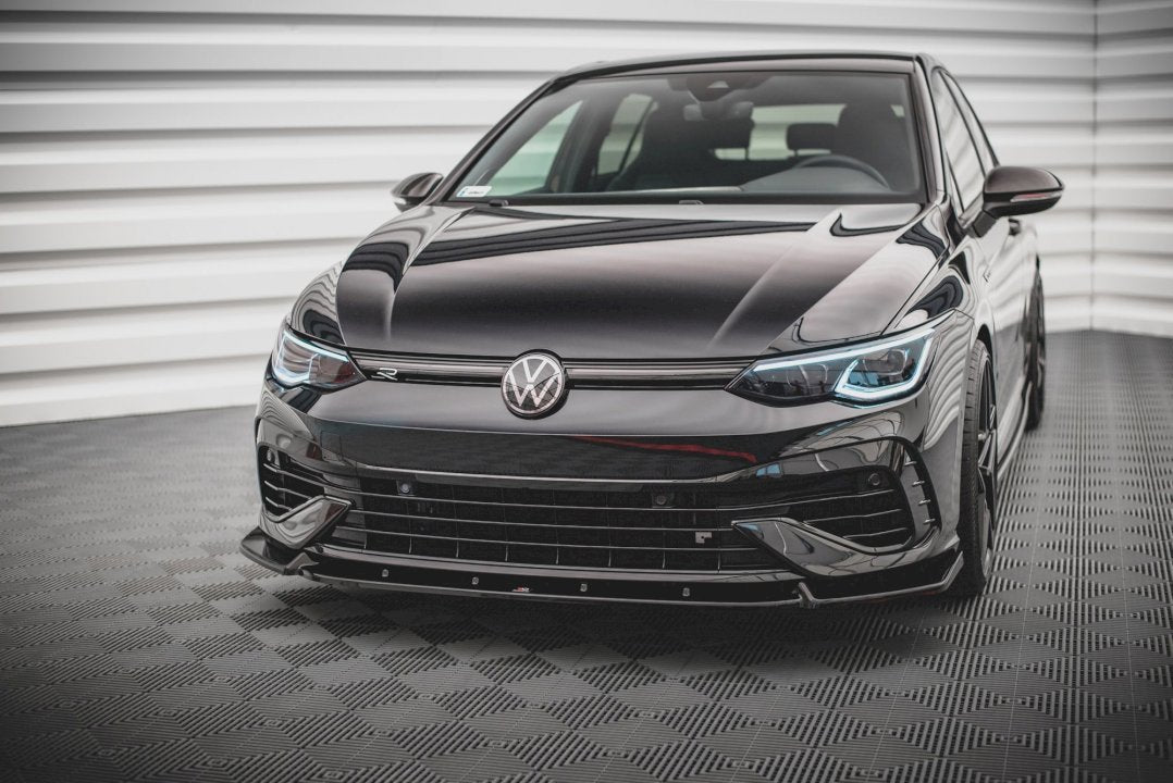 Maxton Design Front Splitter V.2 for Volkswagen Golf MK8 R (2020+)