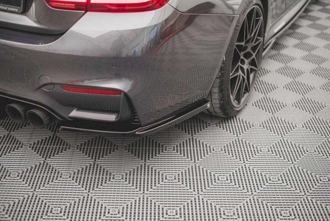 Maxton Design Rear Side Splitters/Spats V.1 For BMW M4 F82 (2014+)