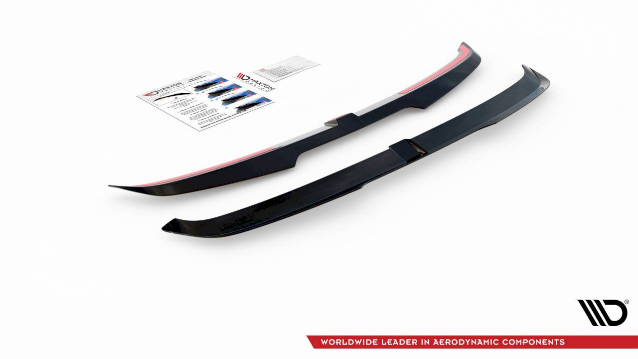 Maxton Design Spoiler Cap V.2 for Audi S3 / A3 S-Line 8Y (2020+)