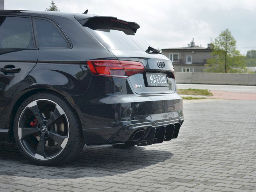 Maxton Design Rear Diffuser V.1 for Audi RS3 8V Sportback Facelift (2017-2020)