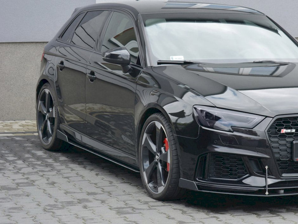 Maxton Racing Side Skirts V.2 for Audi RS3 8V Sportback Facelift (2017-2020)