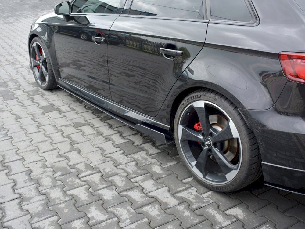Maxton Racing Side Skirts V.2 for Audi RS3 8V Sportback Facelift (2017-2020)