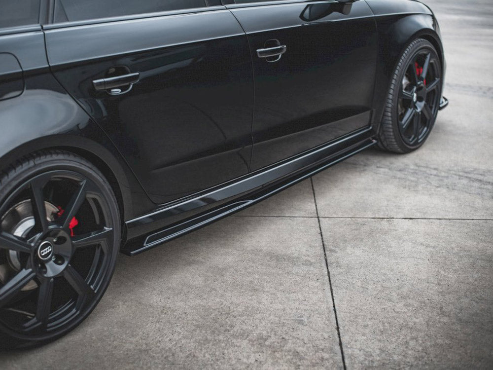Maxton Design Side Skirts V.2 for Audi RS3 8V Sportback Facelift (2017-2020)