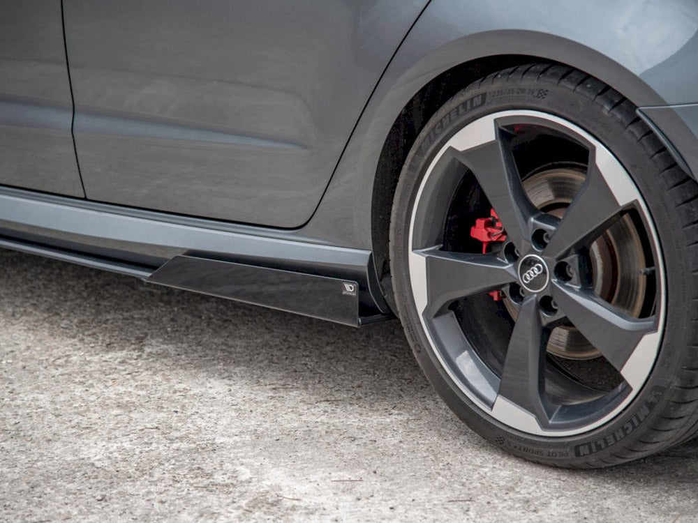 Maxton Design Side Skirt Flaps for Audi RS3 8V Sportback (2015-2016)