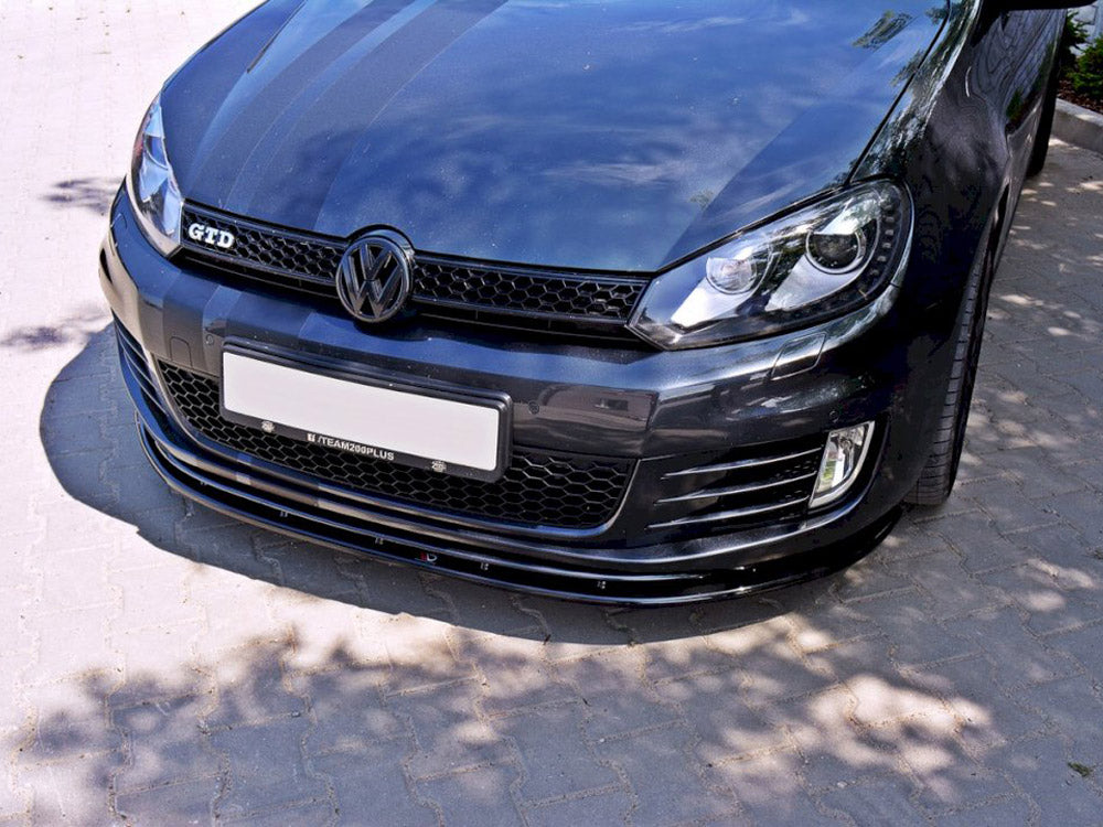 Maxton Design Front Splitter V.2 for Volkswagen Golf GTI MK6 (2008-2012)