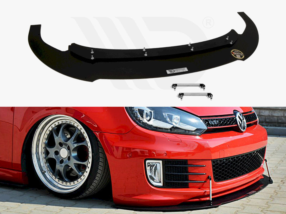 Maxton Design Front Racing Splitter for Volkswagen Golf MK6 GTI 35TH (2008-2012)