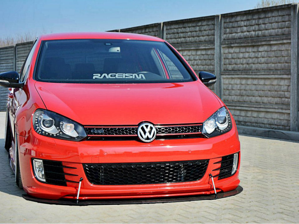 Maxton Design Front Racing Splitter for Volkswagen Golf MK6 GTI 35TH (2008-2012)