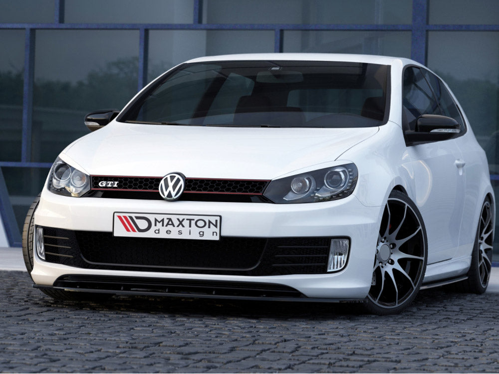 Maxton Design Front Splitter V.2 for Volkswagen Golf MK6 GTI 35TH (2008-2012)