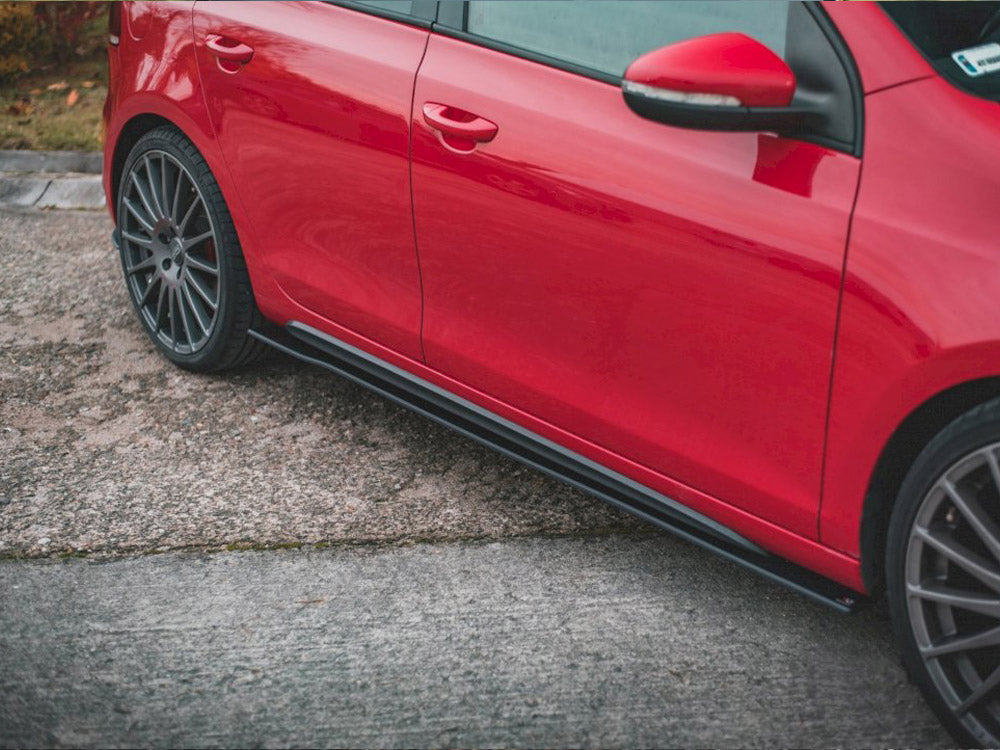 Maxton Design Racing Side Skirts for Volkswagen Golf MK6 GTI 35TH (2008-2012)