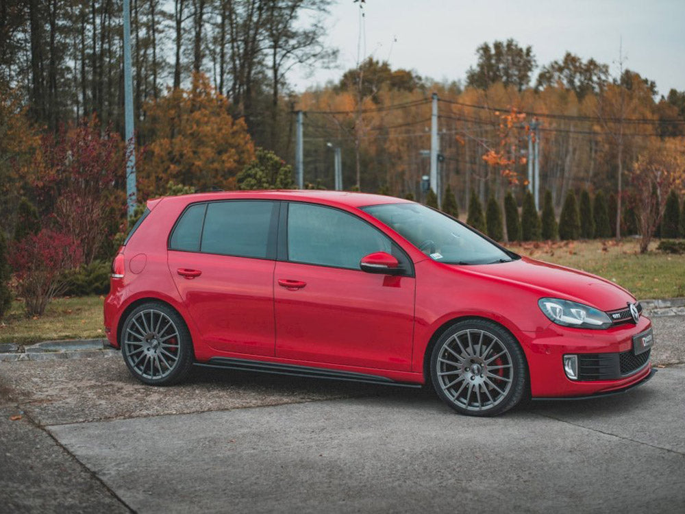 Maxton Design Racing Side Skirts for Volkswagen Golf MK6 GTI 35TH (2008-2012)