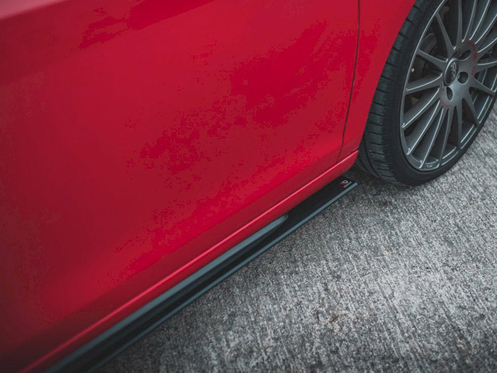 Maxton Design Racing Side Skirts for Volkswagen Golf MK6 GTI 35TH (2008-2012)