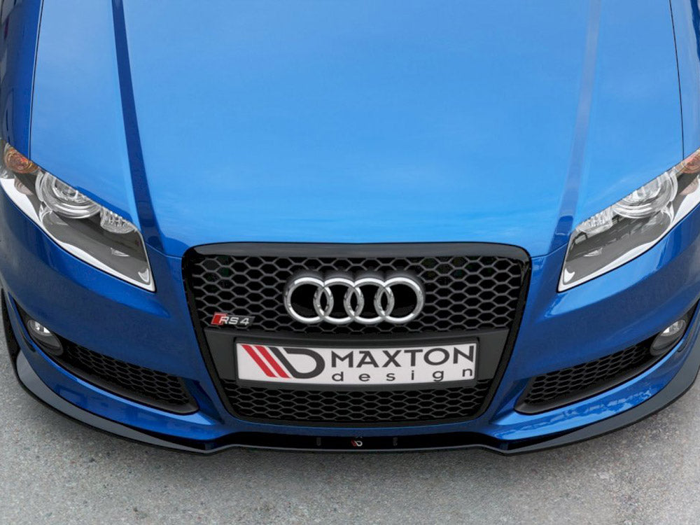 Maxton Design Front Splitter V.2 for Audi RS4 B7 (2006-2008)