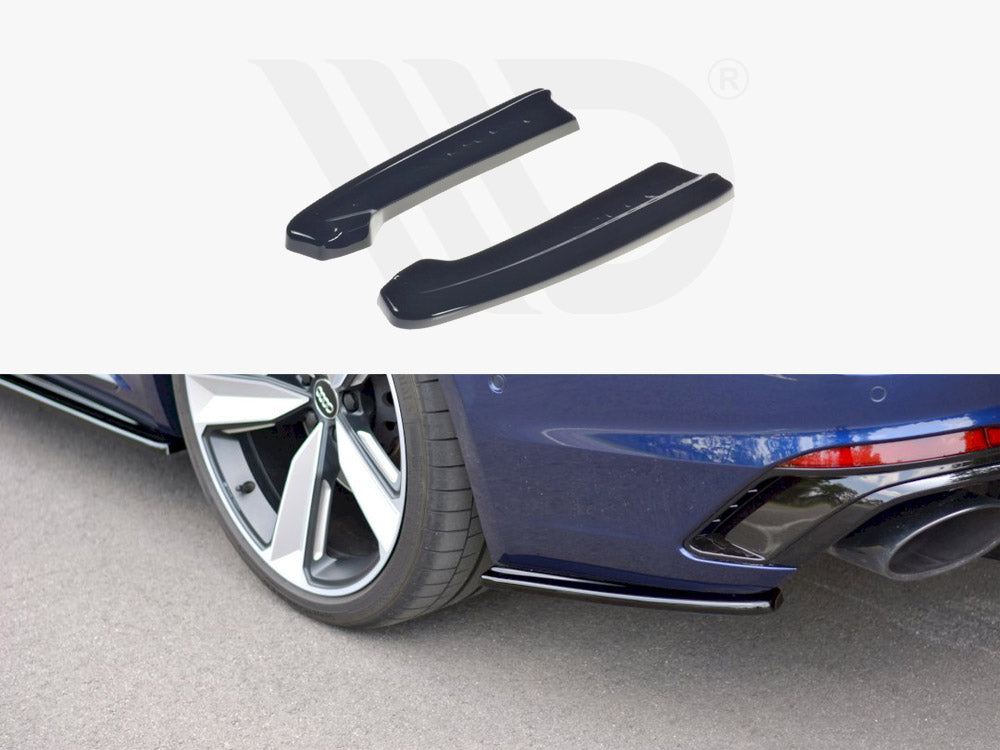 Maxton Design Rear Side Splitters/Spats For Audi RS4 B9 Avant (2017-2019)
