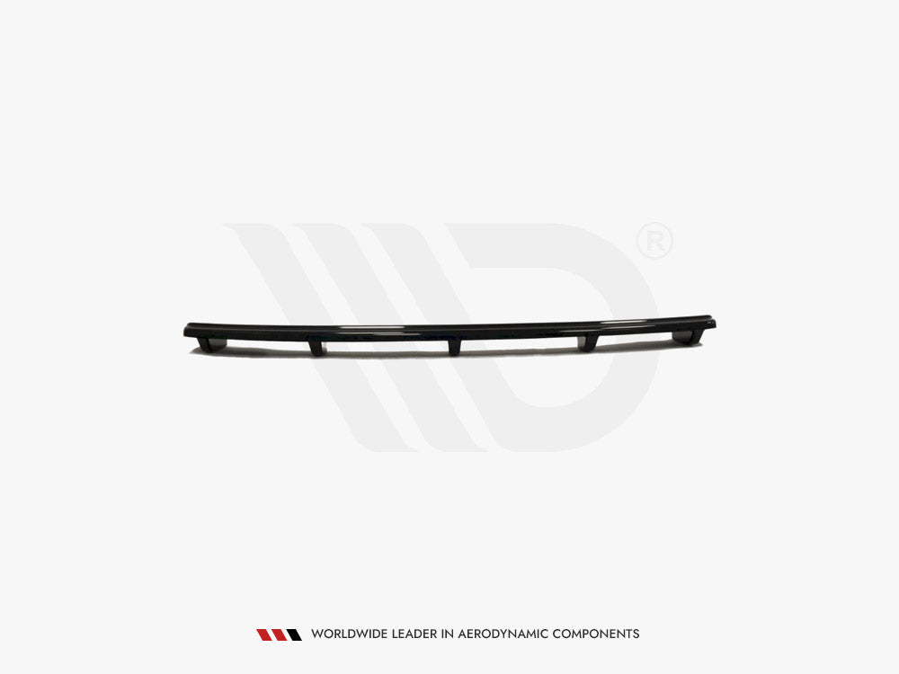 Maxton Design Central Rear Splitter For Audi A5 S-Line 8T FL Coupe / Sportback (With a Vertical Bar)