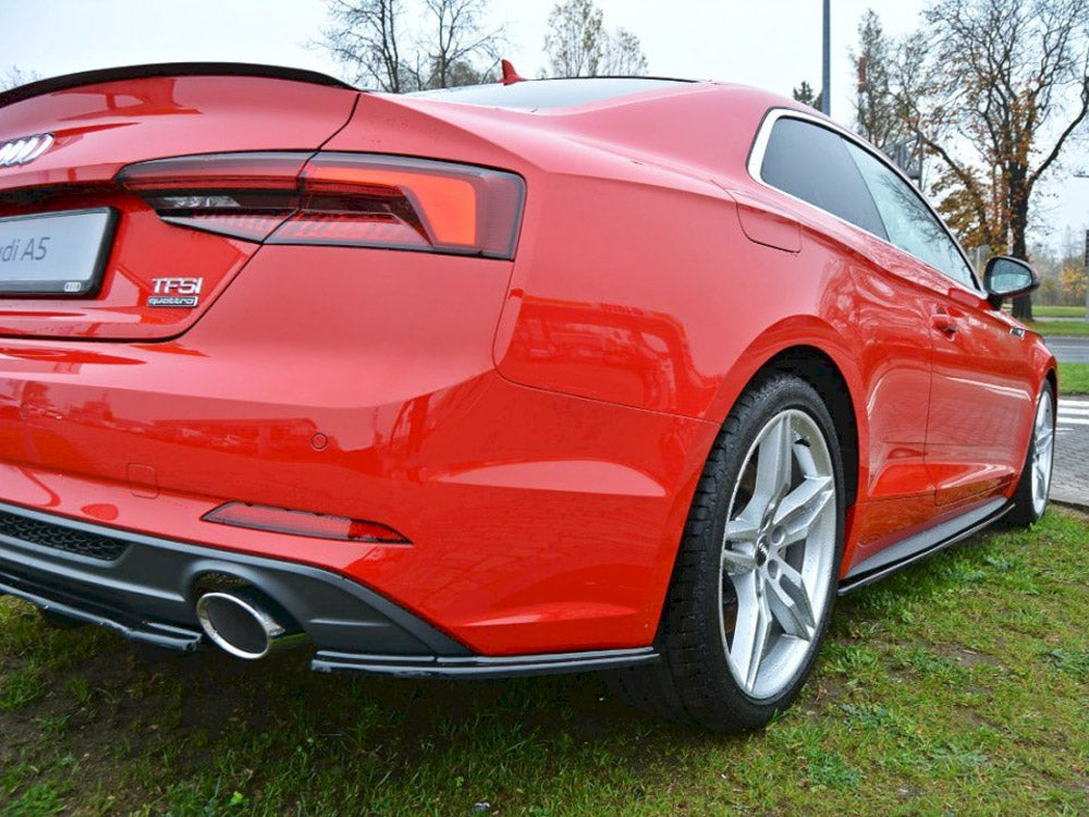 Maxton Design Rear Side Splitters/Spats For Audi A5 S-Line F5 Coupe (2016-2019)