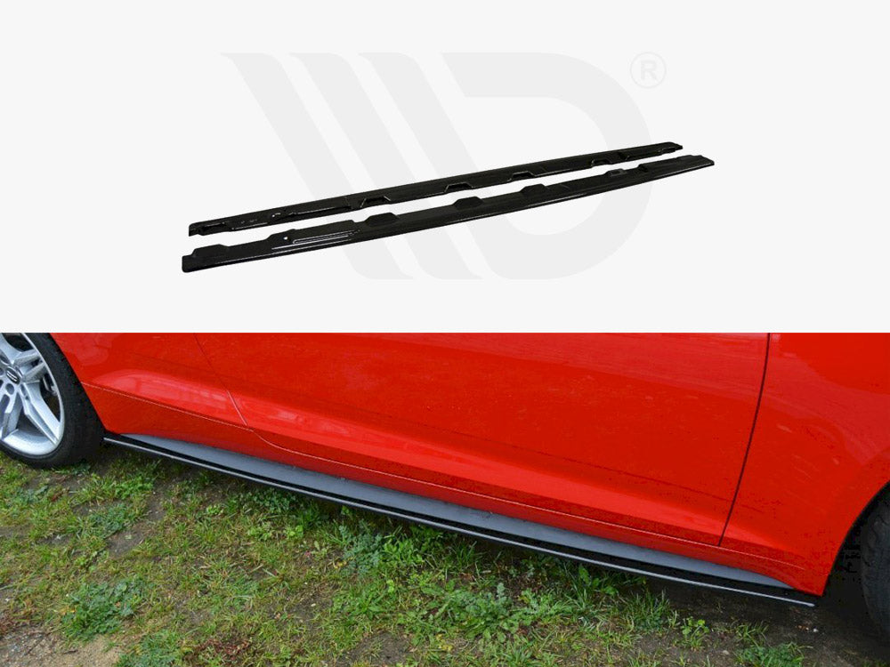 Audi A5 Front Splitter, Side Skirts and Rear Piece (07-11 Audi A5 Front Splitter, Side Skirts and Rear Piece (07-11