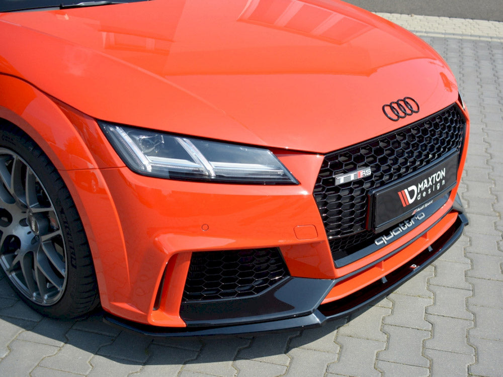 Maxton Design Front Splitter V.2 for Audi TTRS MK3 8S (2016-2020)