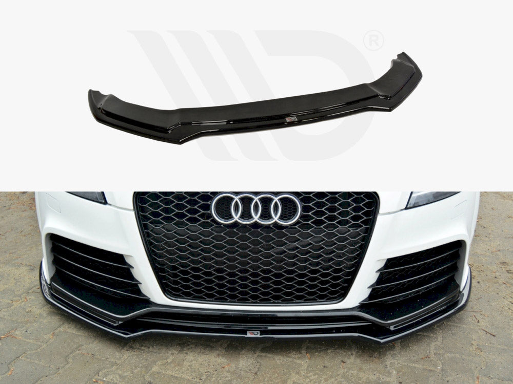 Maxton Design Front Splitter V.2 for Audi TTRS MK2 8J (2009-2014)