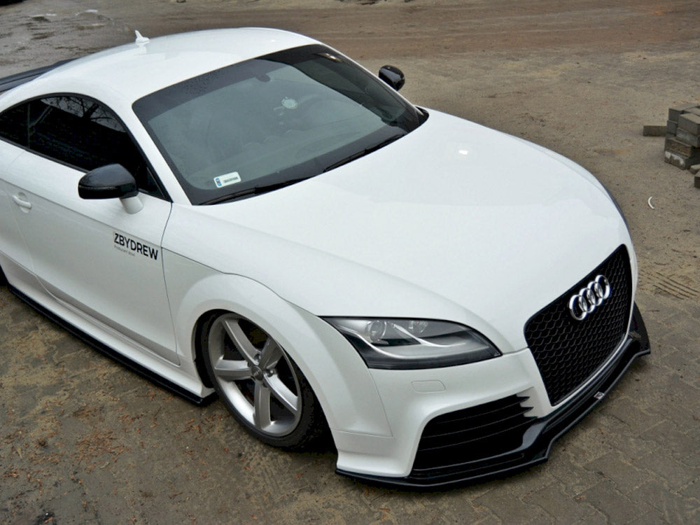Maxton Design Front Splitter V.2 for Audi TTRS MK2 8J (2009-2014)