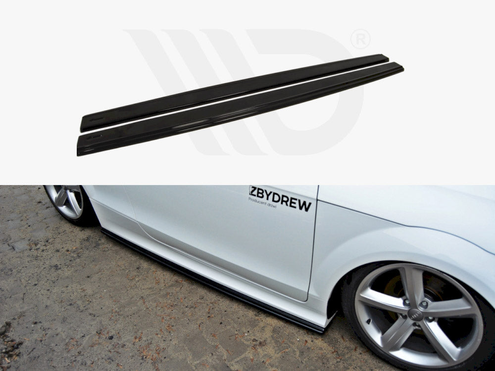 Maxton Design Side Skirts For Audi TTRS MK2 8J (2009-2014)