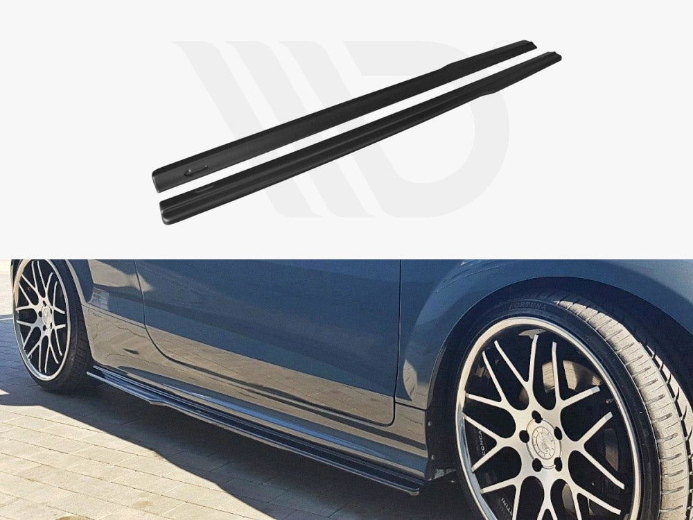 Maxton Design Side Skirts For Audi TTS/S-Line MK2 8J (2008-2014)
