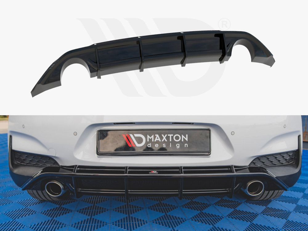 Maxton Design Rear Valance V.3 for Hyundai i30N MK3 Hatchback (2017-2020)