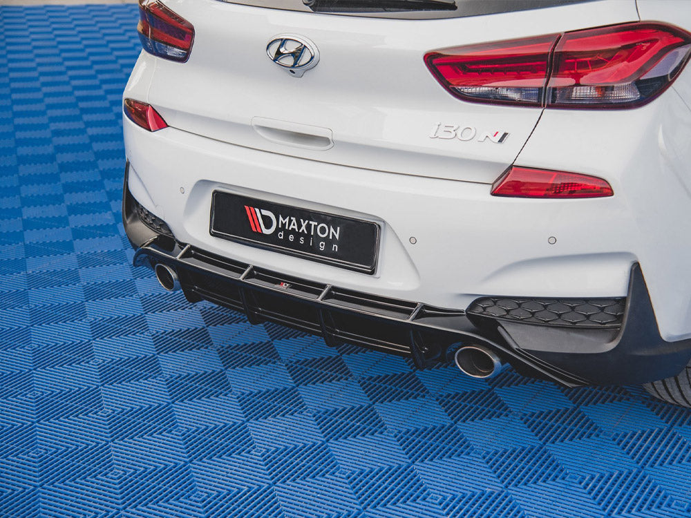 Maxton Design Rear Valance V.3 for Hyundai i30N MK3 Hatchback (2017-2020)