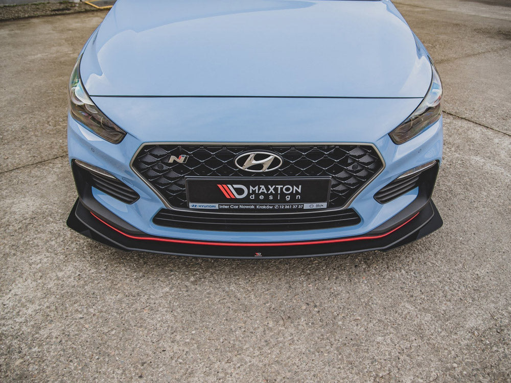 Maxton Design Front Flaps Hyundai i30N MK3 Hatchback / Fastback (2017-2020)