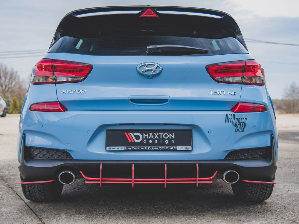 Maxton Design Rear Diffuser V.1 Hyundai i30N MK3 Hatchback (2017-2020)