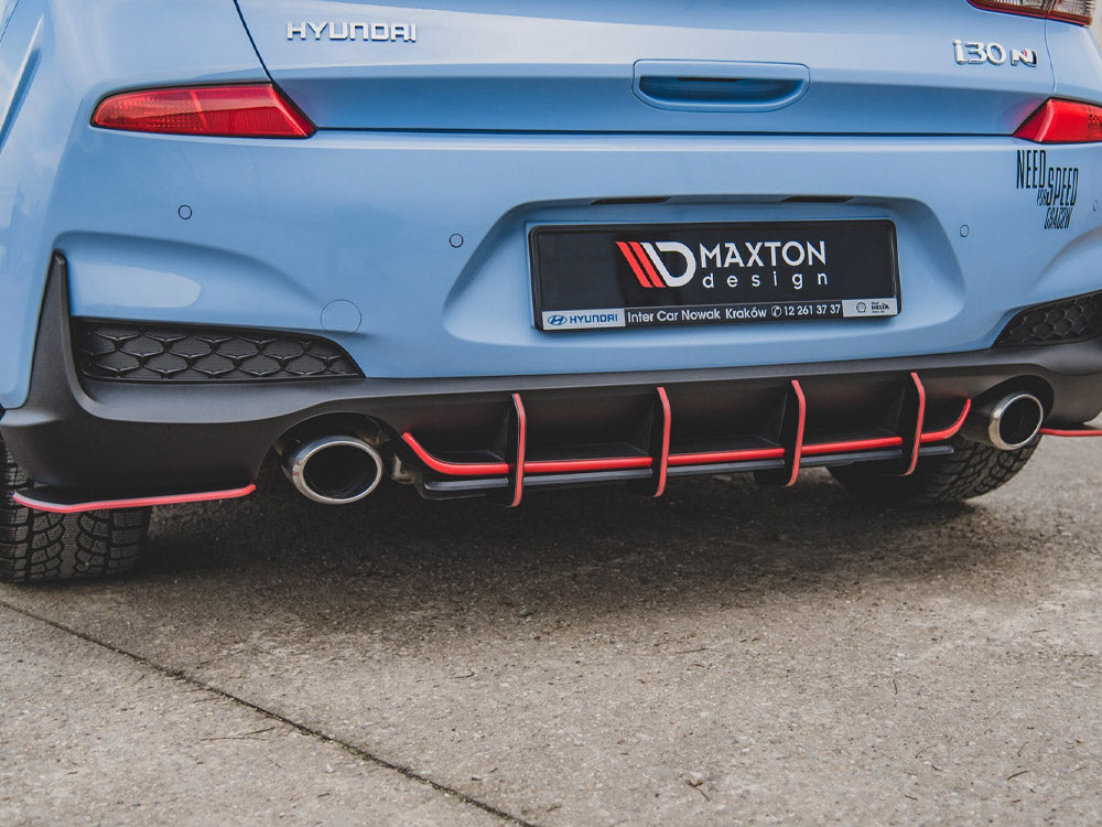 Maxton Design Rear Diffuser V.1 Hyundai i30N MK3 Hatchback (2017-2020)