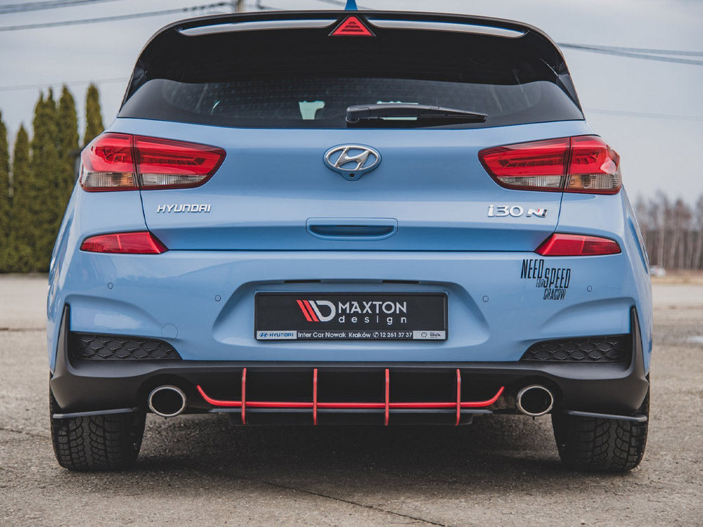 Maxton Design Rear Diffuser V.2 Hyundai i30N MK3 Hatchback (2017-2020)