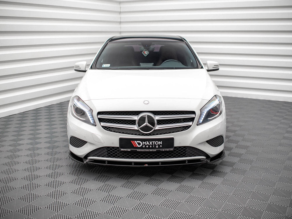 Maxton Design Front Splitter V.1 for Mercedes A W176 (2012-2015)