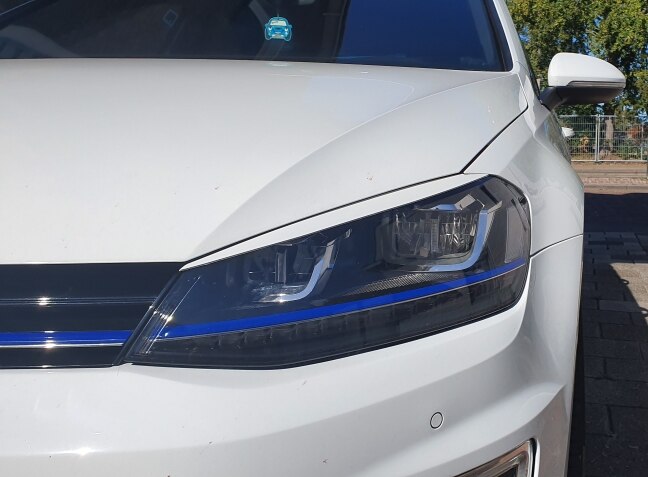 Volkswagen Golf MK7/7.5 Headlight Eyebrows (2013 - 2019 Models) - Diversion Stores Car Parts And Modificaions