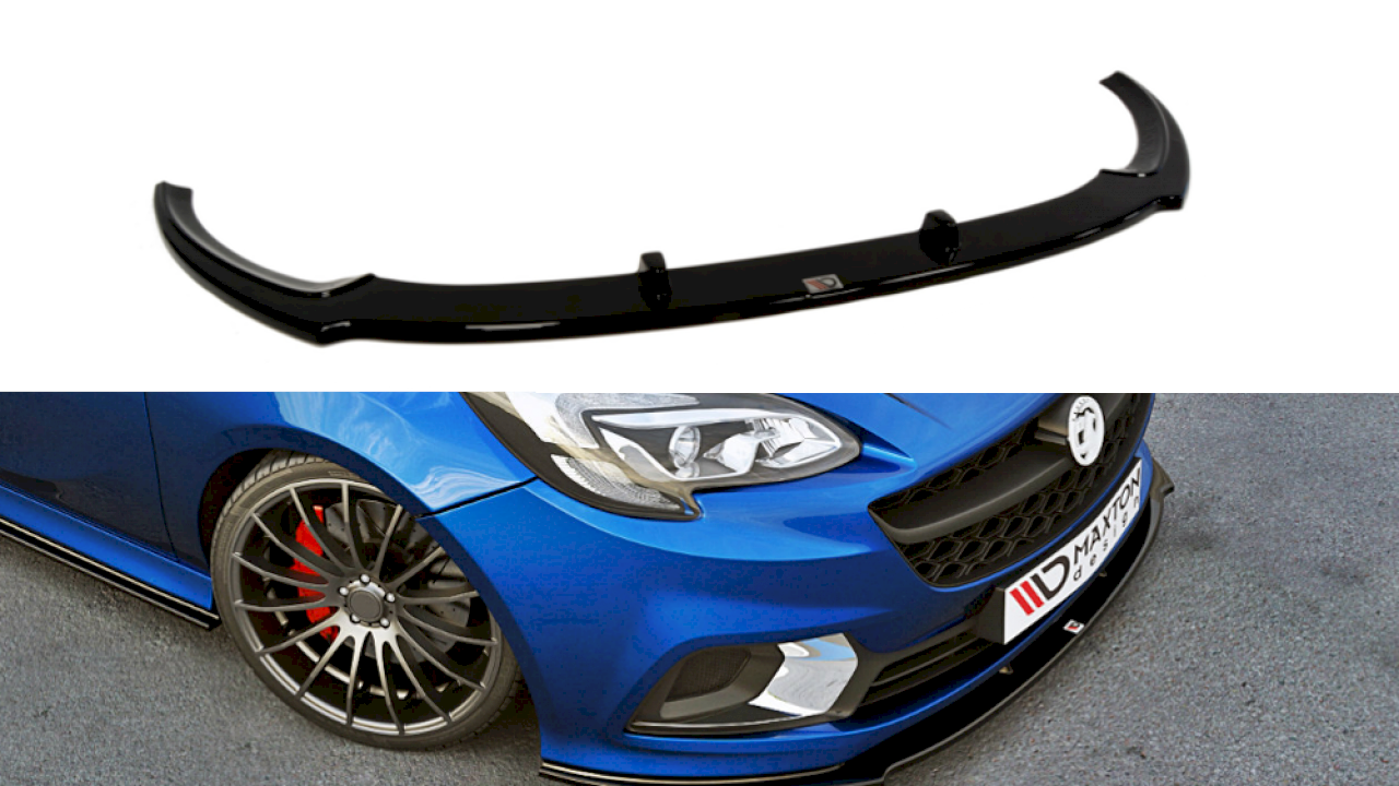 Maxton Design Front Splitter for Vauxhall/Opel Corsa E OPC / VXR (2015-2019)