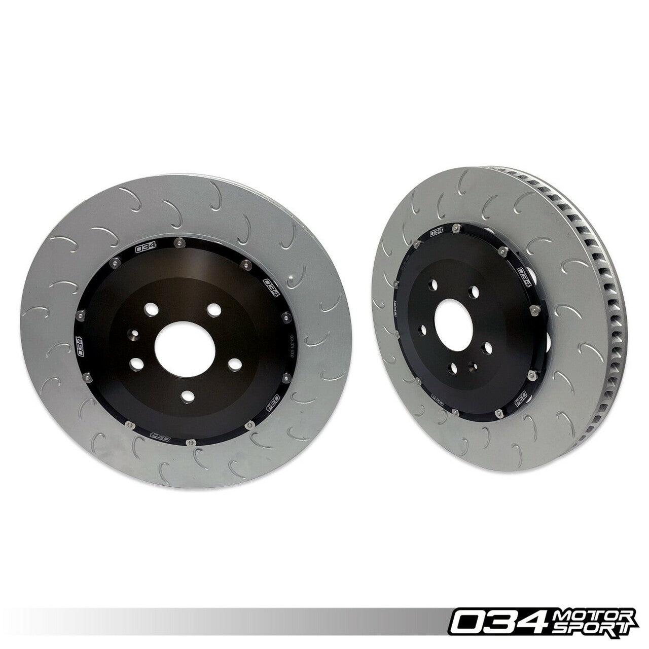034Motorsport 2-piece Floating Front Brake Rotor Upgrade Kit For Audi 8v.5 RS3
