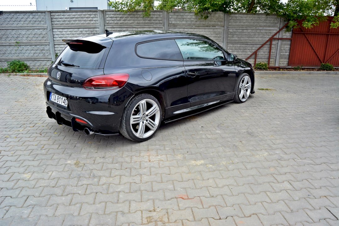 Maxton Design Rear Diffuser & Rear Side Splitters For Volkswagen Scirocco R MK3 (2009-2013)