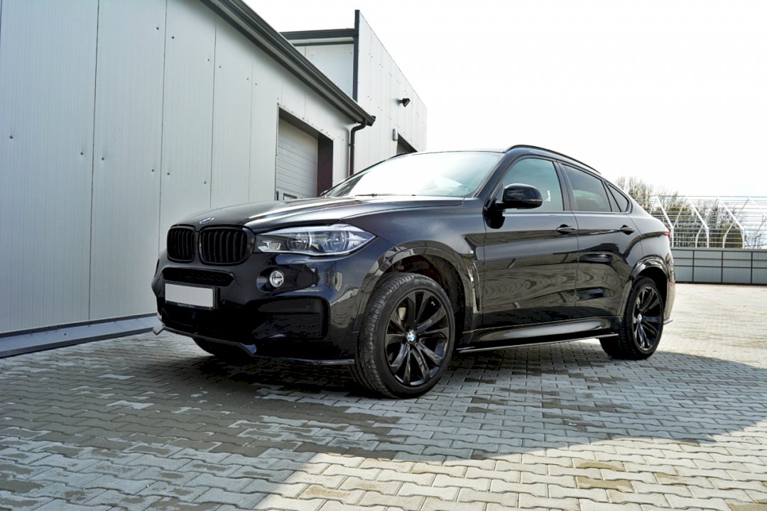 Maxton Design Side Skirts for BMW X6 F16 M Sport (2014-2019)